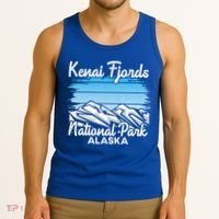 Kenai Fjords National Park Alaska Explore Nature Hiking Gift Tank Top thumb 3
