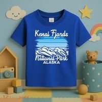 Kenai Fjords National Park Alaska Explore Nature Hiking Gift Toddler T-Shirt thumb 3