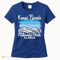 Kenai Fjords National Park Alaska Explore Nature Hiking Gift Women's T-Shirt thumb 0