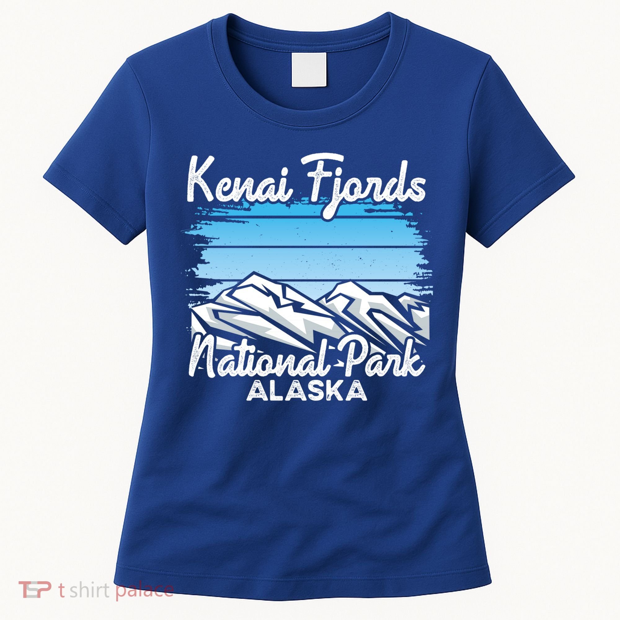 Kenai Fjords National Park Alaska Explore Nature Hiking Gift Women's T-Shirt