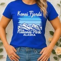 Kenai Fjords National Park Alaska Explore Nature Hiking Gift Women's T-Shirt thumb 2