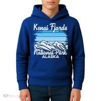 Kenai Fjords National Park Alaska Explore Nature Hiking Gift Kids Hoodie thumb 4