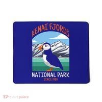 Kenai Fjords National Park Us Puffin Bird Alaska Gift Mousepad thumb 0