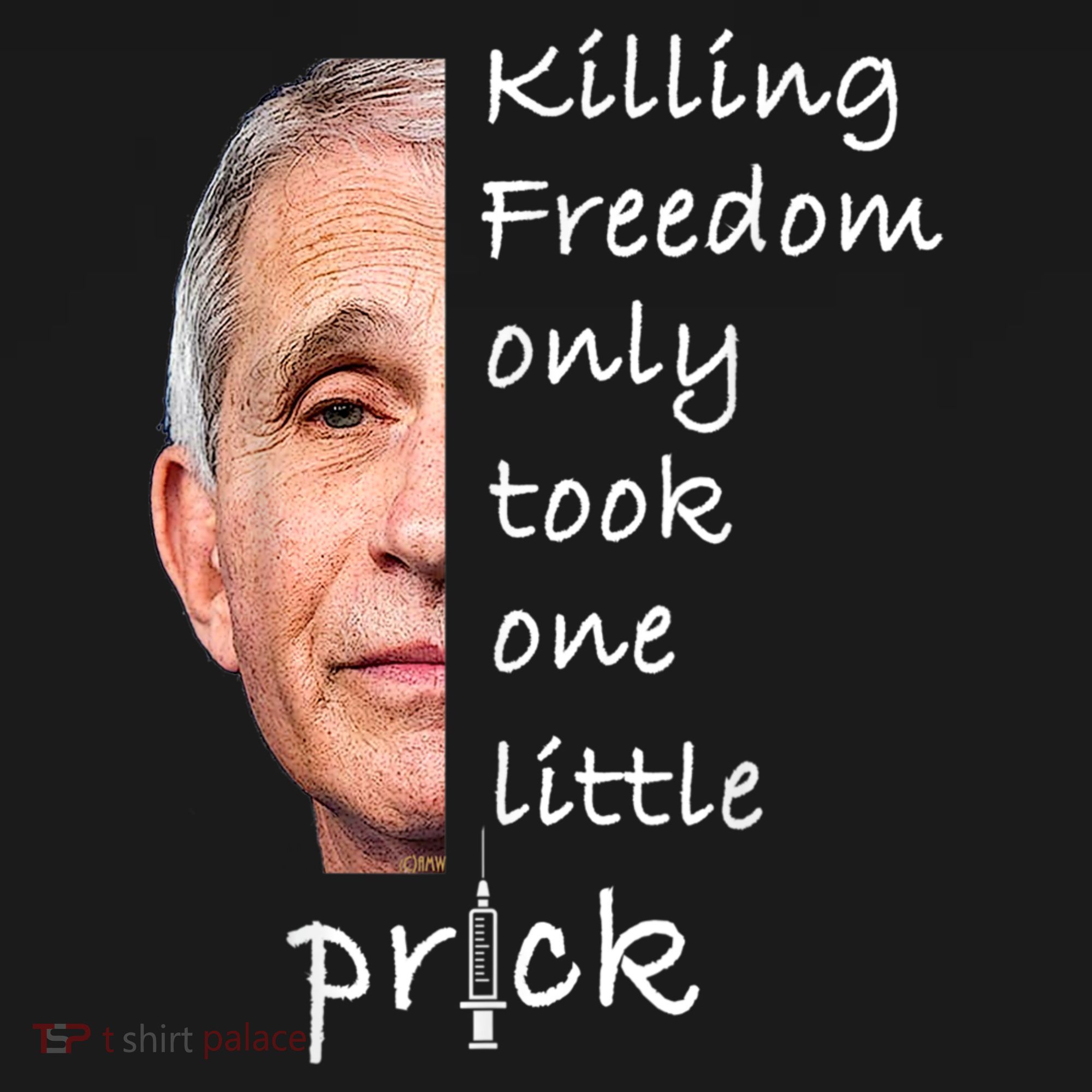Killing Freedom Only Took One Little Prick Fauci Ouchie Sweatshirt