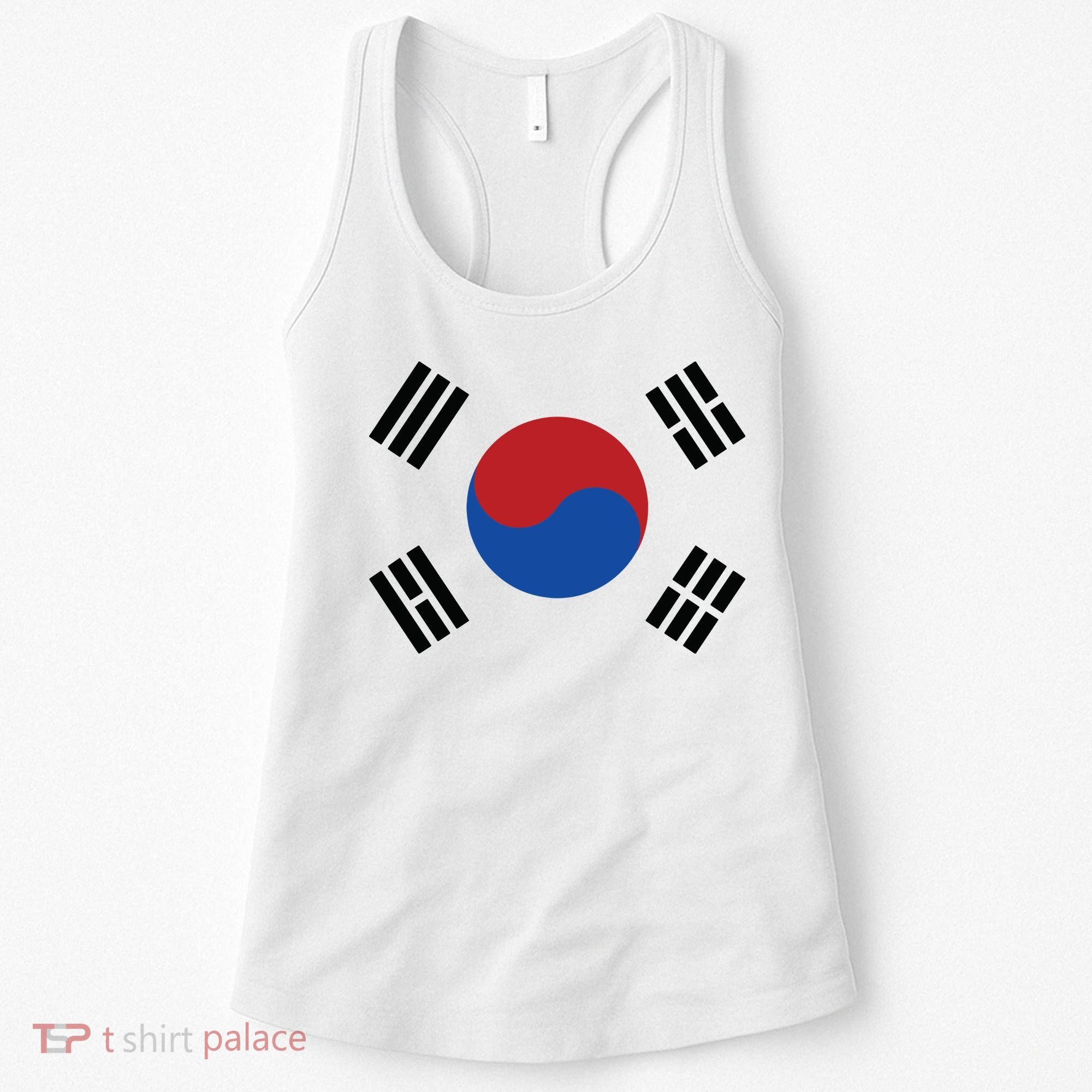 KOREAN FLAG OF KOREA Novelty Men Women Kids Gift Women's Tank Top