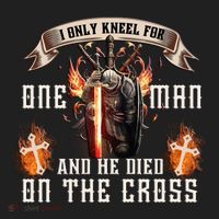 Kneel For One Man And He Died On The Cross Women's Sweatshirt thumb 2