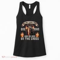 Kneel For One Man And He Died On The Cross Women's Tank Top thumb 0