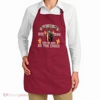 Kneel For One Man And He Died On The Cross Apron thumb 2