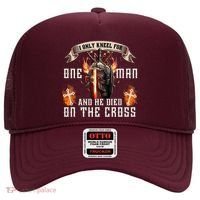 Kneel For One Man And He Died On The Cross Hat thumb 0