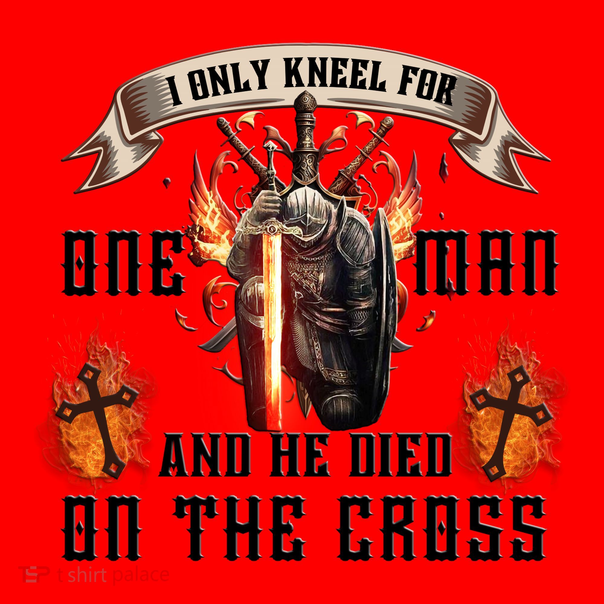 Kneel For One Man And He Died On The Cross Santa Hat
