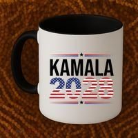 Kamala For President 2028 Retro Harris  Coffee Mug thumb 2