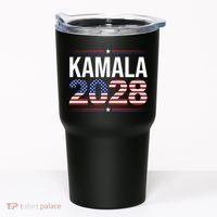 Kamala For President 2028 Retro Harris  Tumbler thumb 0