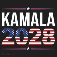 Kamala For President 2028 Retro Harris  Tumbler thumb 3