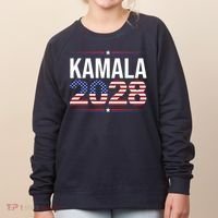 Kamala For President 2028 Retro Harris  Women's Sweatshirt thumb 0