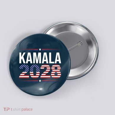 Kamala For President 2028 Retro Harris  Button
