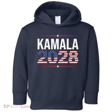 Kamala For President 2028 Retro Harris  Toddler Hoodie