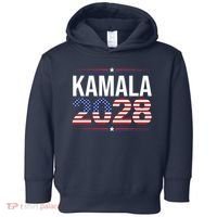 Kamala For President 2028 Retro Harris  Toddler Hoodie thumb 0