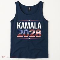 Kamala For President 2028 Retro Harris  Tank Top thumb 2