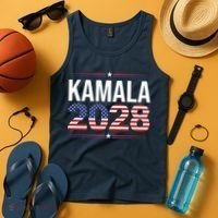 Kamala For President 2028 Retro Harris  Tank Top thumb 4