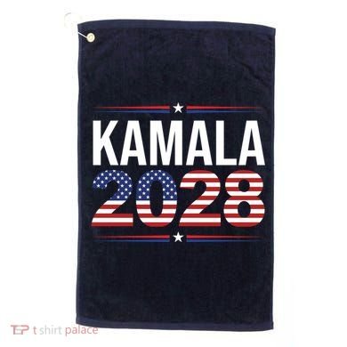 Kamala For President 2028 Retro Harris  Golf Towel