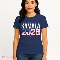 Kamala For President 2028 Retro Harris  Women's T-Shirt thumb 4