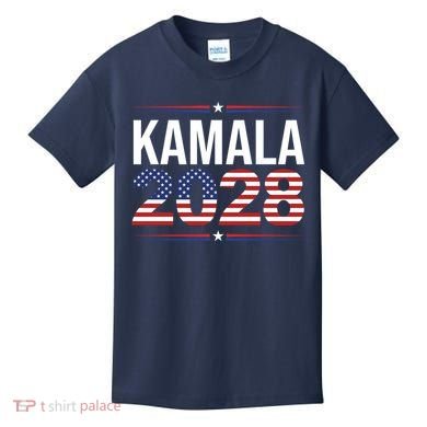Kamala For President 2028 Retro Harris  Kids T-Shirt