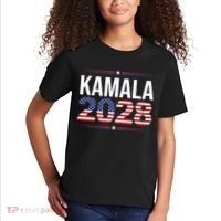 Kamala For President 2028 Retro Harris  Kids T-Shirt thumb 2