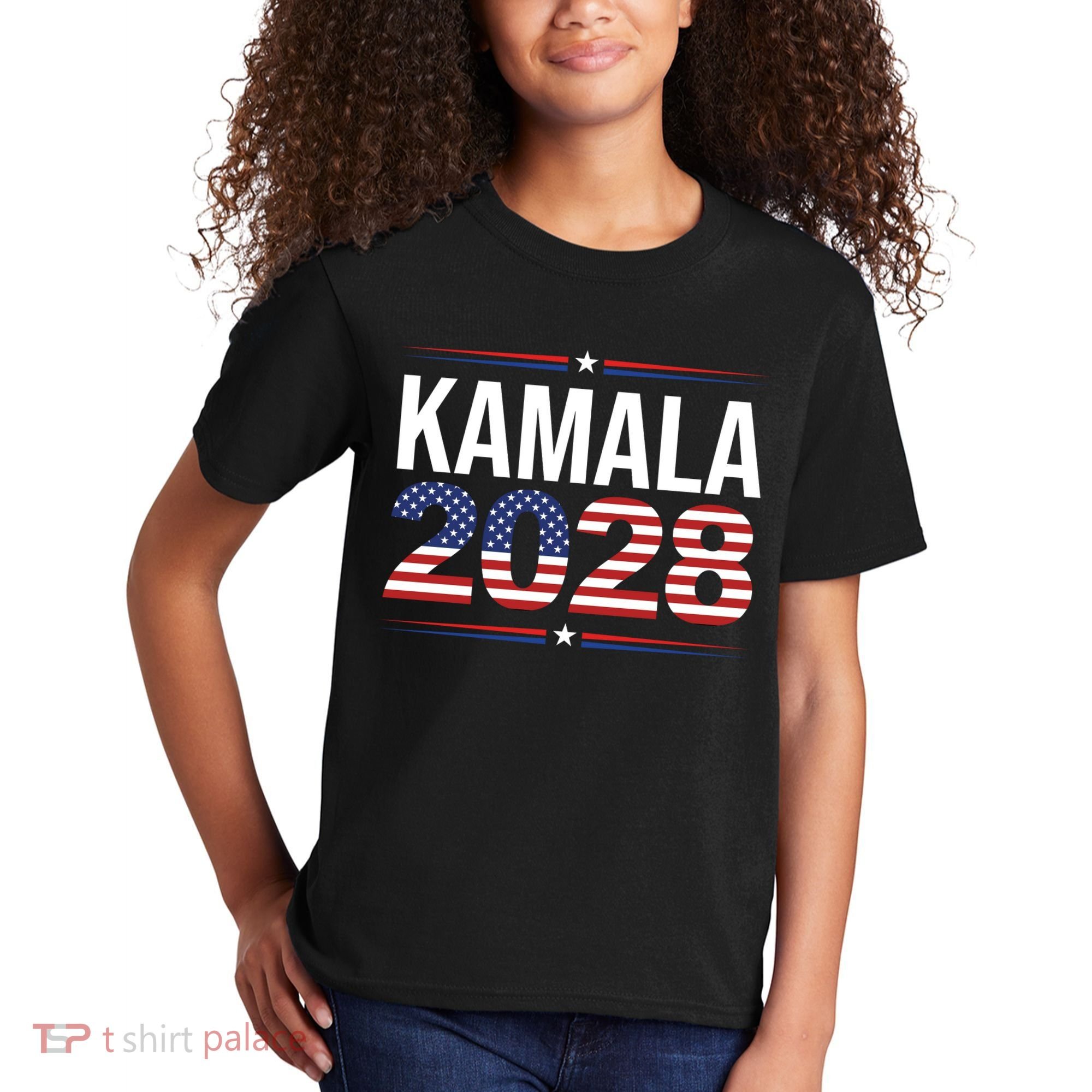 Kamala For President 2028 Retro Harris  Kids T-Shirt