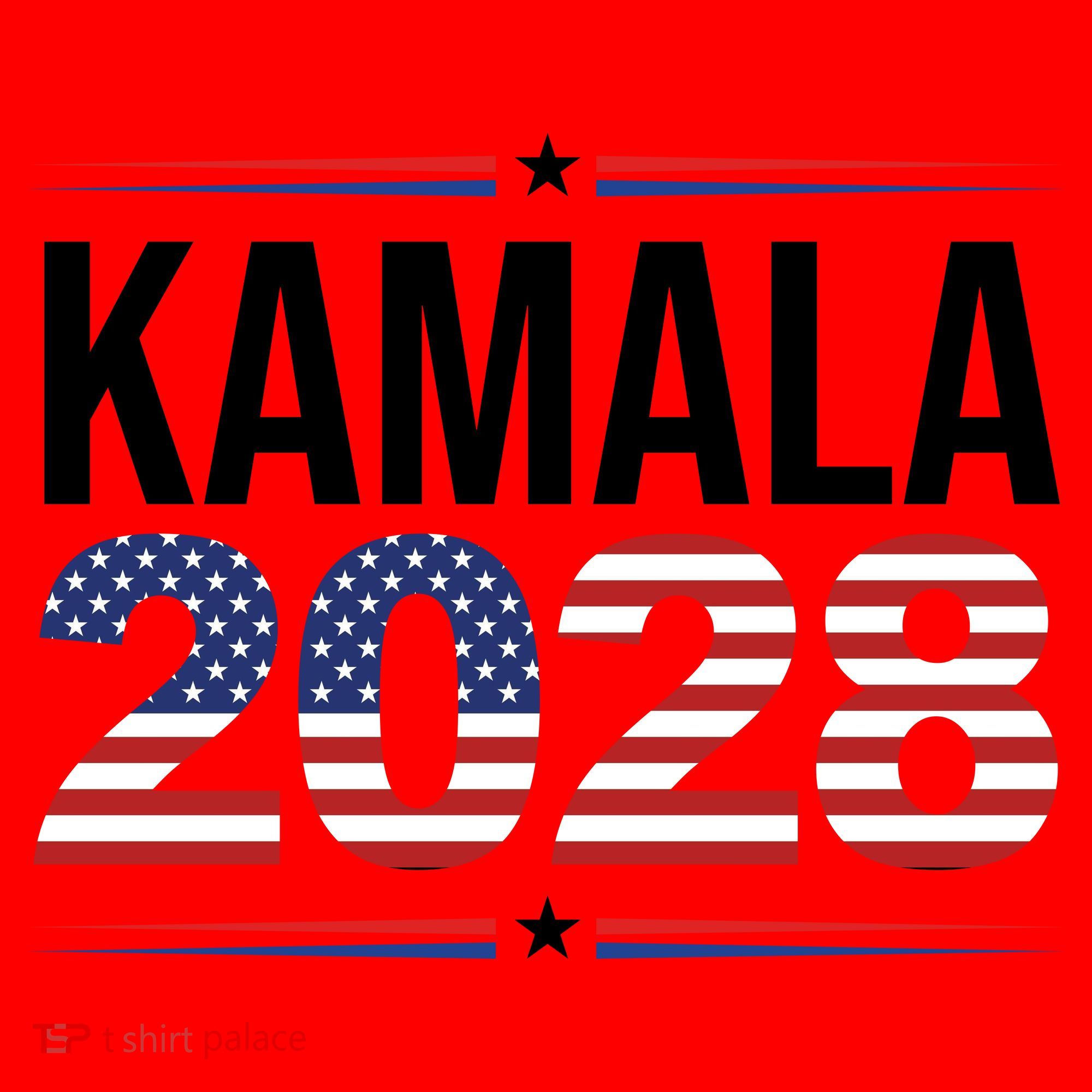 Kamala For President 2028 Retro Harris  Santa Hat