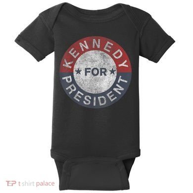 Kennedy For President JFK 1960 Baby Bodysuit