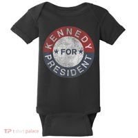 Kennedy For President JFK 1960 Baby Bodysuit thumb 0