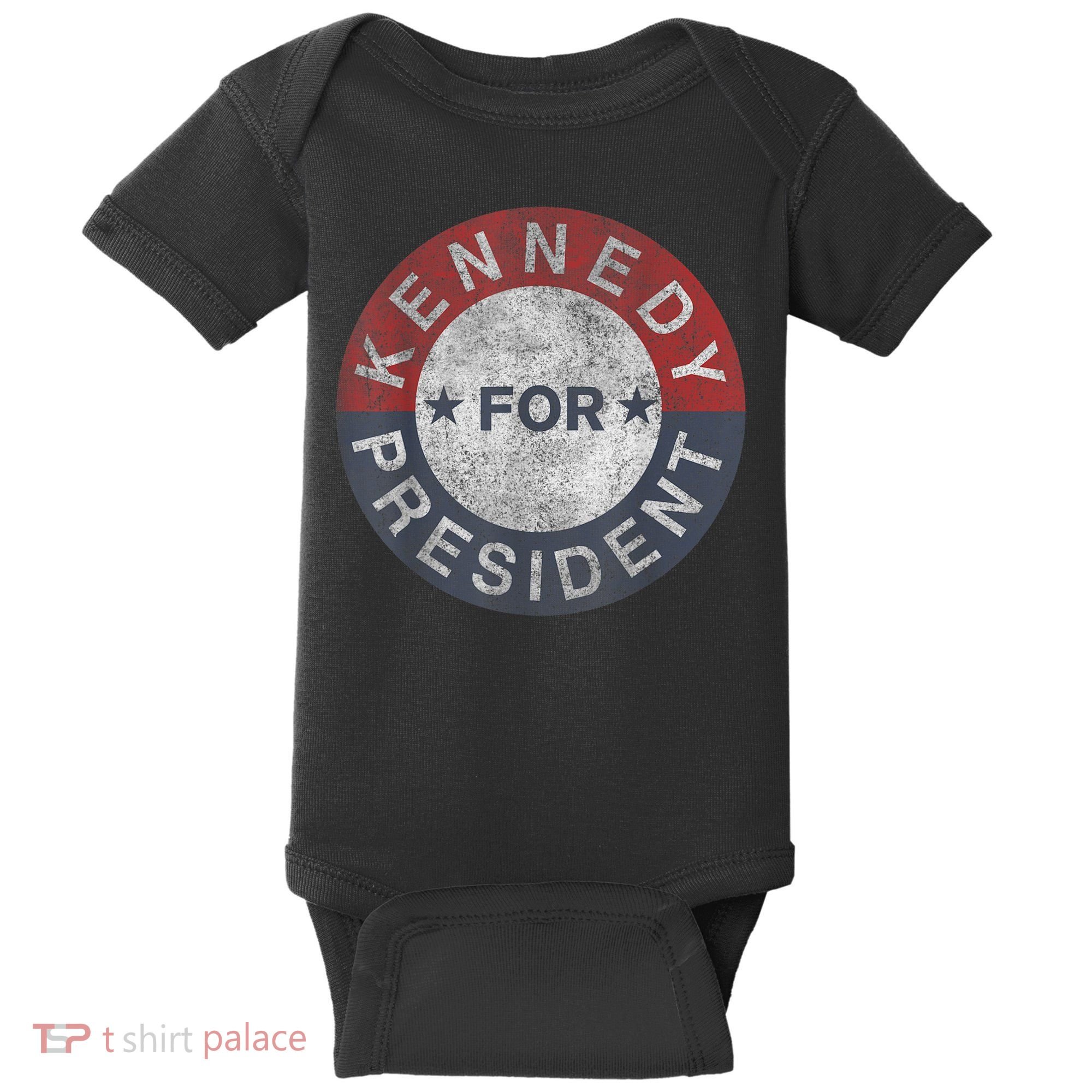 Kennedy For President JFK 1960 Baby Bodysuit