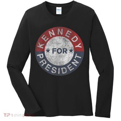 Kennedy For President JFK 1960 Women's Long Sleeve Shirt