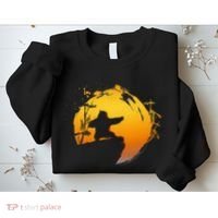 Kung Fu Panda Po Tai Chi Sunset Silhouette Sweatshirt thumb 2