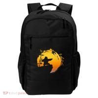 Kung Fu Panda Po Tai Chi Sunset Silhouette Backpack thumb 0
