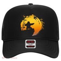Kung Fu Panda Po Tai Chi Sunset Silhouette Hat thumb 0