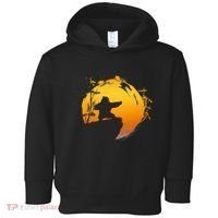 Kung Fu Panda Po Tai Chi Sunset Silhouette Toddler Hoodie thumb 0