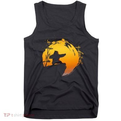 Kung Fu Panda Po Tai Chi Sunset Silhouette Tank Top