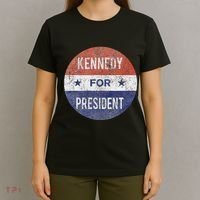 Kennedy For President JFK 1960 Election T-Shirt thumb 4