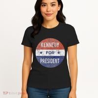 Kennedy For President JFK 1960 Election Women's T-Shirt thumb 4