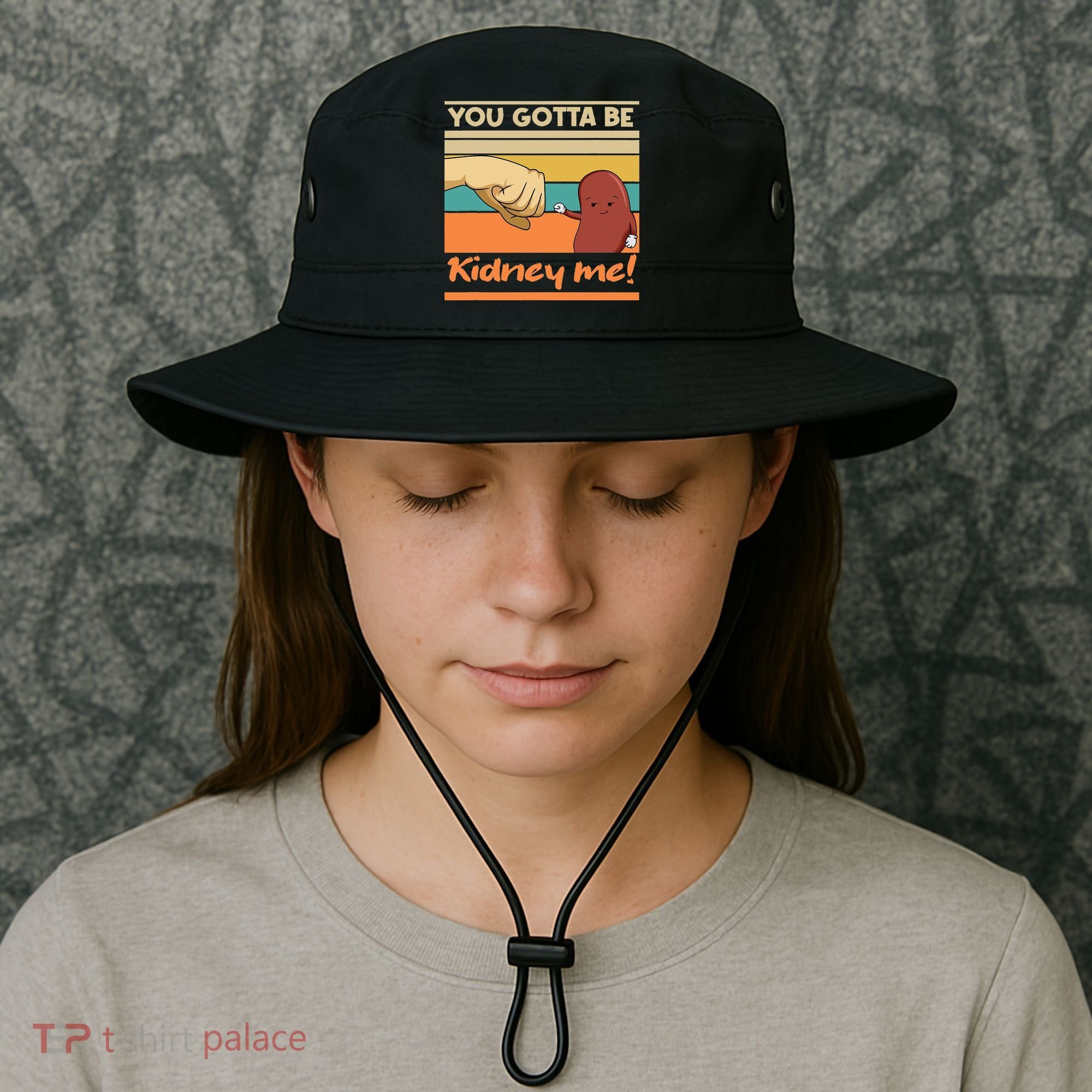 Kidney Funny Pun For A Kidney Donor Bucket Hat