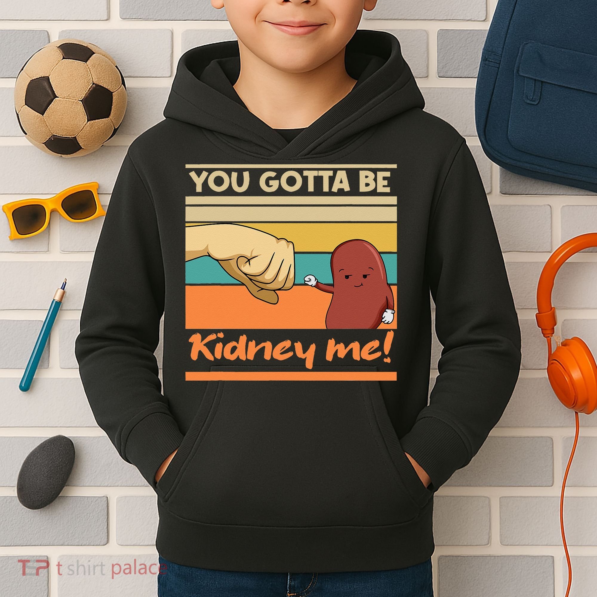 Kidney Funny Pun For A Kidney Donor Kids Hoodie