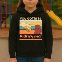 Kidney Funny Pun For A Kidney Donor Kids Hoodie thumb 3