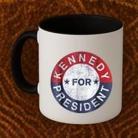 Kennedy For President JFK 1960 Coffee Mug thumb 2