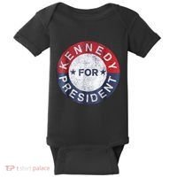 Kennedy For President JFK 1960 Baby Bodysuit thumb 0