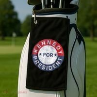 Kennedy For President JFK 1960 Golf Towel thumb 2