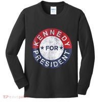 Kennedy For President JFK 1960 Kids Long Sleeve Shirt thumb 0