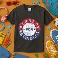 Kennedy For President JFK 1960 Kids T-Shirt thumb 3