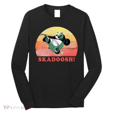 Kung Fu Panda Skadoosh Circle Portrait Long Sleeve Shirt
