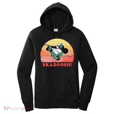 Kung Fu Panda Skadoosh Circle Portrait Women's Hoodie